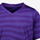 Dry meisjes voetbal T-shirt paars met print