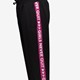 Meisjes trainingsbroek zwart/roze