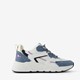 Meisjes dad sneakers met denim details