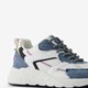 Meisjes dad sneakers met denim details