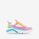 Uno meisjes sneakers wit roze