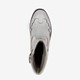 Meisjes western boots zilveren metallic