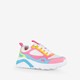 Uno meisjes sneakers wit roze