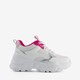 Meisjes dad sneakers wit en beige