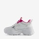 Meisjes dad sneakers wit en beige