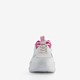 Meisjes dad sneakers wit en beige