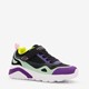 Uno Lite meisjes sneakers paars zwart