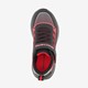 Bounder kinder sneakers zwart/rood