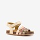 Groot leren meisjes bio sandalen met glitters