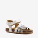 Groot leren meisjes bio sandalen met glitters