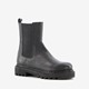 Groot leren meisjes chelsea boots