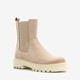 Groot leren meisjes chelsea boots