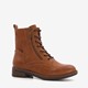 Tamaris dames veterboots cognac