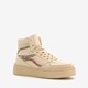 Blue Box hoge dames sneakers met cheetah print