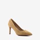 Blue Box dames pumps beige/taupe met puntneus