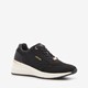 Hush Puppies dames sneakers zwart goud