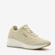 Hush Puppies dames sneakers beige goud