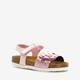 Hush Puppies meisjes bio sandalen roze met bloem