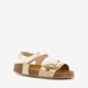 Hush Puppies meisjes bio sandalen goud met bloem