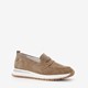 Hush Puppies leren instappers beige