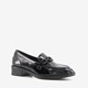 Tamaris dames lak loafers zwart