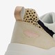 Dames sneakers beige met panterprint