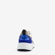 Dames dad sneakers blauw met panterprint