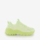 Dames dad sneakers neon groen