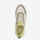 Vegan dames sneakers groen beige