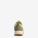 Vegan dames sneakers groen beige