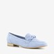 Dames loafers lichtblauw
