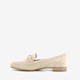 Dames loafers beige