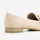 Dames loafers beige