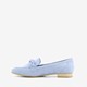 Dames loafers lichtblauw