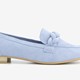 Dames loafers lichtblauw