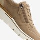 Dames sneakers beige