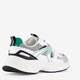 Dames dad sneakers wit zilver