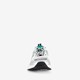 Dames dad sneakers wit zilver