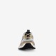 Dames dad sneakers wit goud