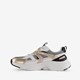 Dames dad sneakers wit goud