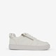 Dames sneakers wit met rits