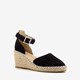 Blue Box dames espadrilles met sleehak