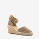 Blue Box dames espadrilles met sleehak