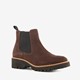 Hush Puppies sueden dames chelsea boots