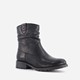 Hush Puppies gevoerde leren dames enkellaarsjes