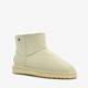Hush Puppies gevoerde leren dames enkellaarsjes