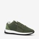 Hush Puppies heren sneakers kaki met witte zool