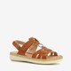 Blue Box dames sandalen cognac