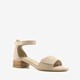 Softline dames sandalen met lage hak