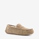 Hush Puppies suede dames pantoffels beige